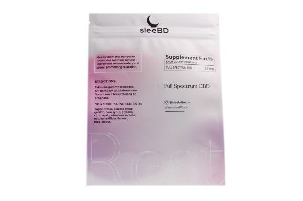 CBD Gummies - 50mg - Relieve Cherry - Image 3